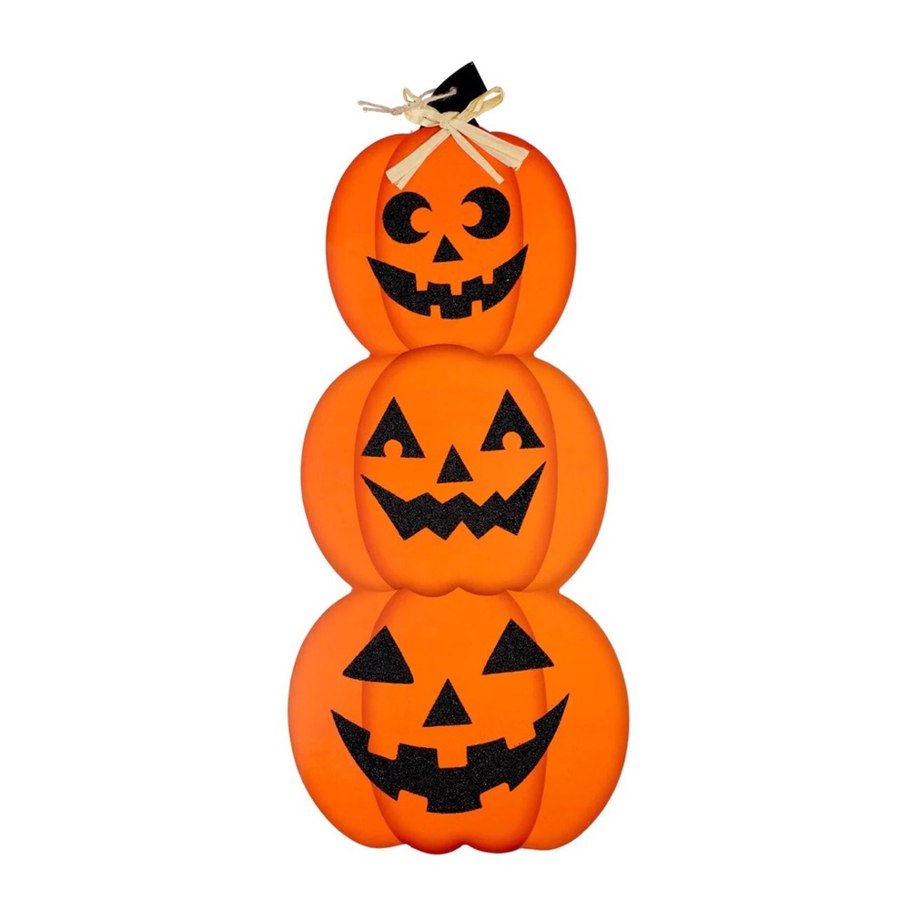 🎃 STACKED PUMPKIN HALLOWEEN SIGN 🎃